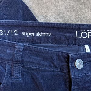 Loft Corduroy Jeans